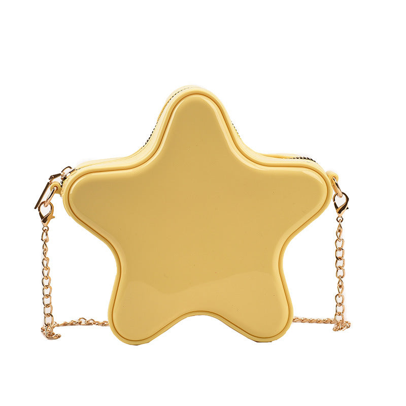 Bolso al por mayor de hombro estrella de PU